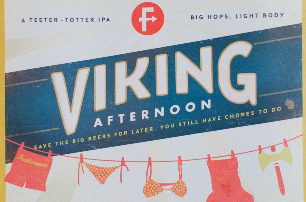 Furthermore Viking Afternoon IPA Six Pack Label