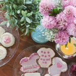 Organic Baby Shower Cookies and Cupcakes from Bloom Bakeshop in Middleton, WI