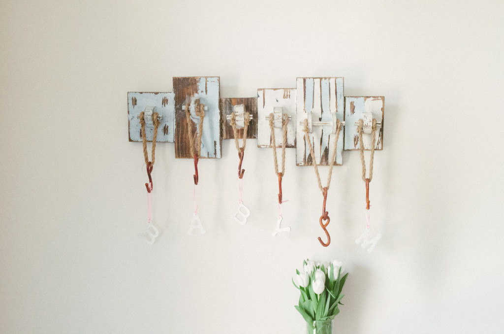 Baby Shower Wall Decoration with Lettering