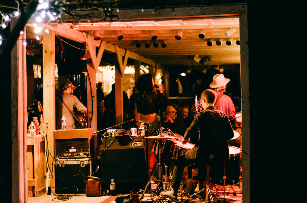 Phox performing at the Shitty Barn in Spring Green Wisconsin