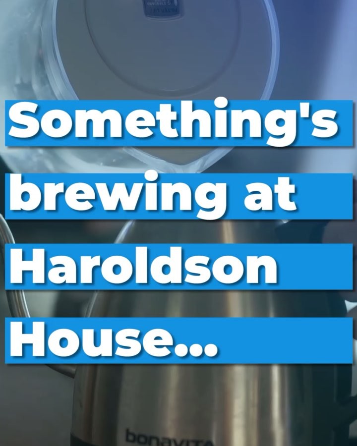 Something's brewing at Haroldson House